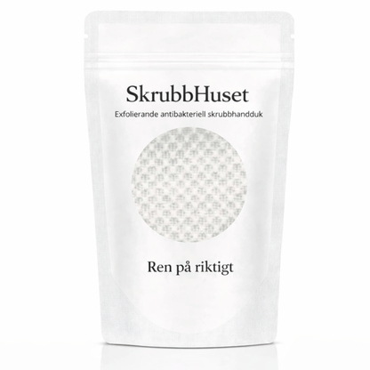 Antibakteriel skrubbehandske